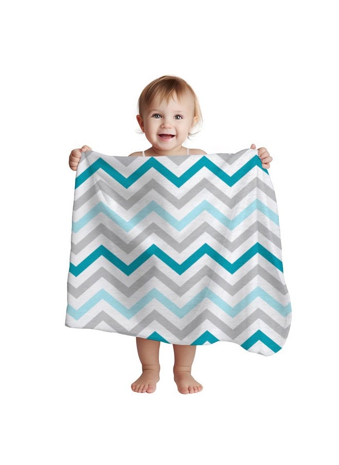 All Season Baby Blanket (Zig Zag, 70 X 100 Cms)