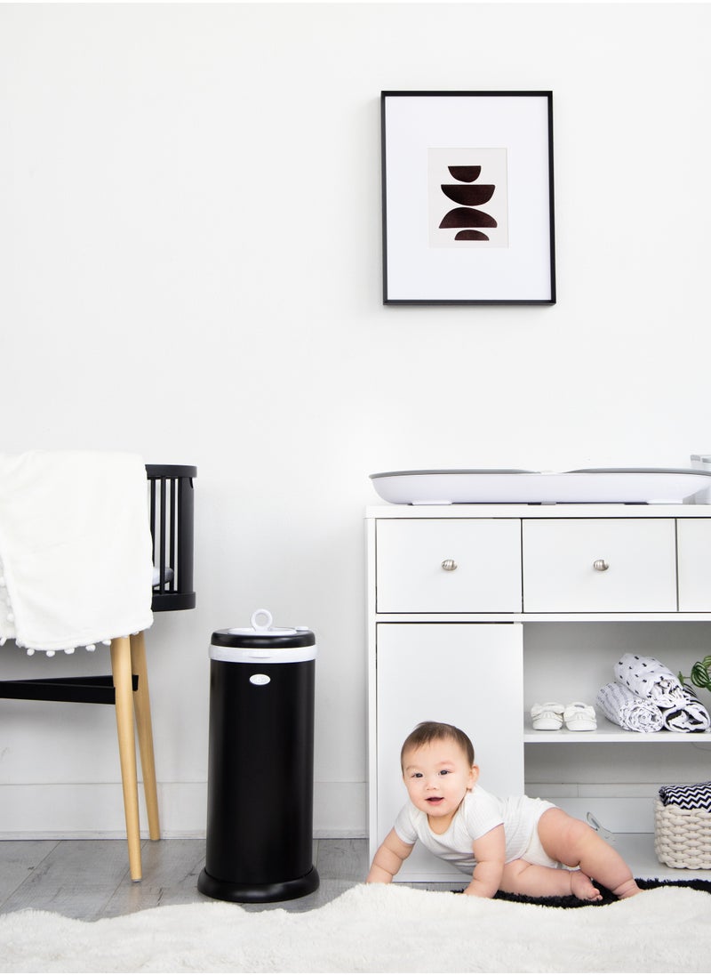 Ubbi - Diaper Pail Matte Black