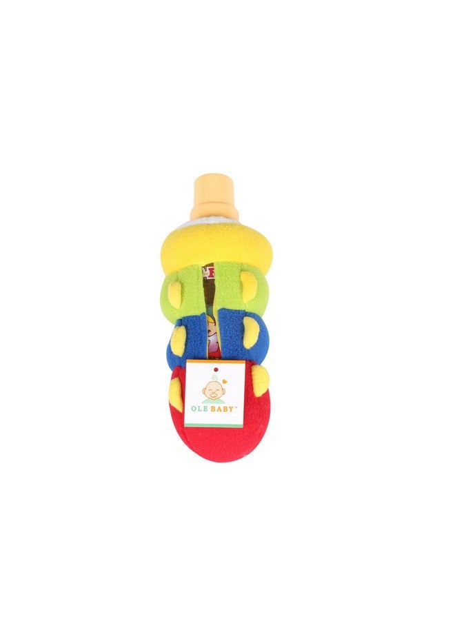 Dual Color Popup Cute Face Plush Bottle Cover. It Can Hold Upto 240 Ml Feeding Bottle.