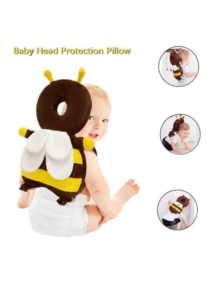 Baby Safety Helmet Infant Toddler Helmet,No Bump Safety Head Cushion Bumper Bonnet Adjustable Protective Cap Child Safety Hat Running Walking (Combo-Peppa-Helmet_Honey-Bee)