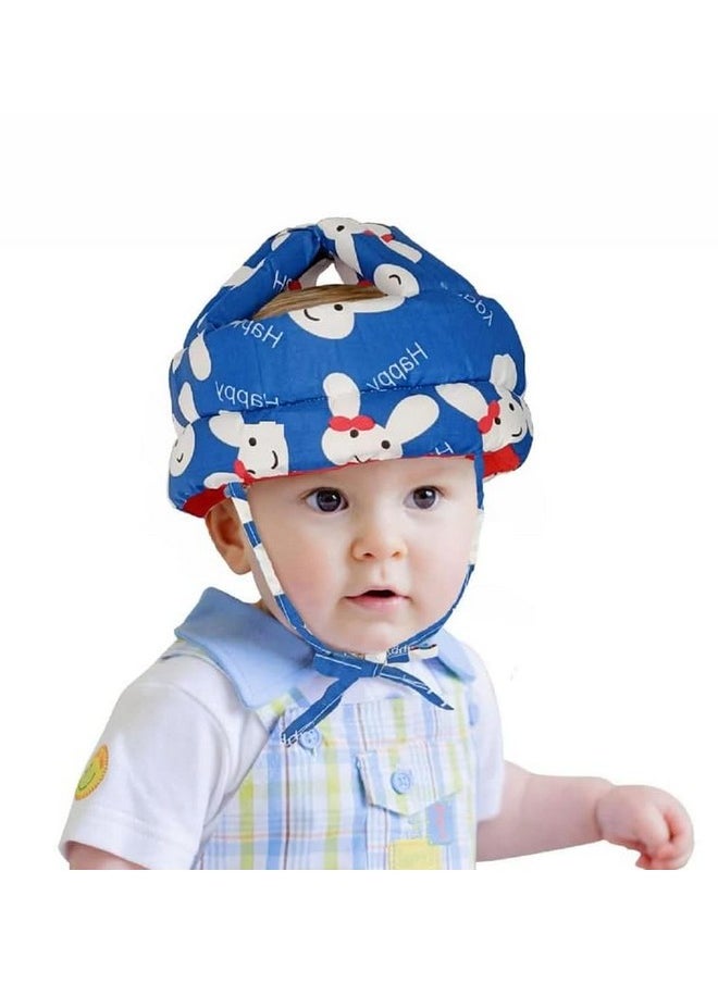 Baby Infant Toddler Helmet No Bump Safety Head Cushion Bumper Bonnet Adjustable Protective Cap Child Safety Headguard Hat For Running Walking Crawling Safety Helmet For Kid (Dark Blue)