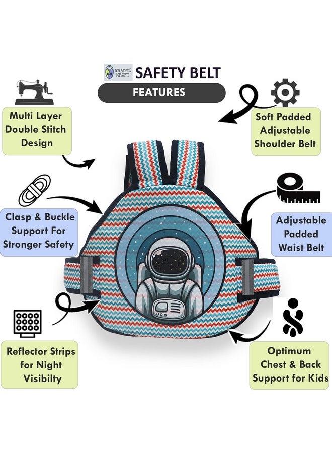 Scooter Safety Belt | Two Wheeler Child Safety Seat Belt (Astronaut)