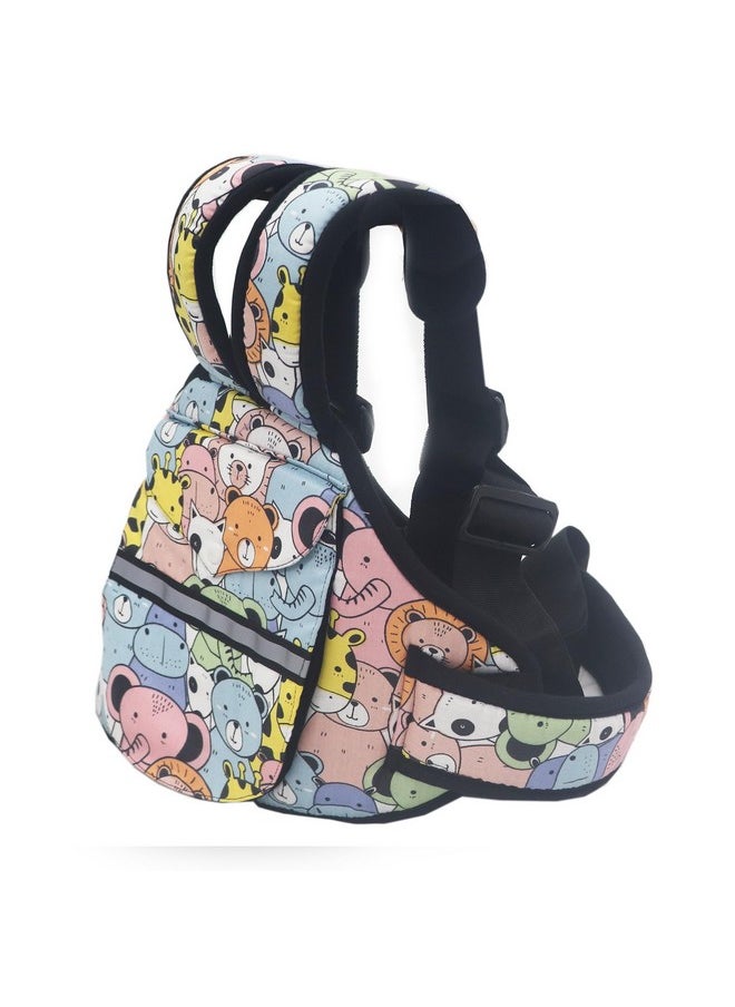 Scooter Safety Belt | Two Wheeler Child Safety Seat Belt (Happy Zoo)