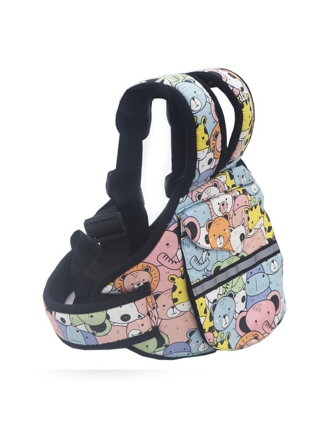 Scooter Safety Belt | Two Wheeler Child Safety Seat Belt (Happy Zoo)