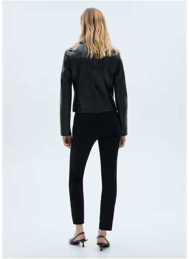 Crop Skinny Fit Trousers