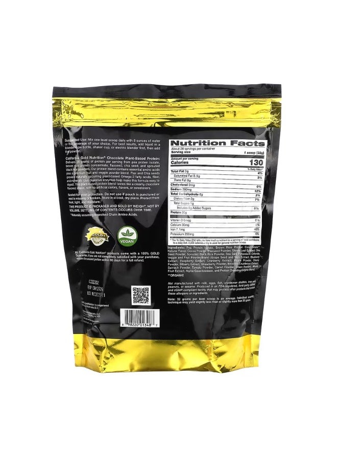 SPORT  PlantBased Protein Chocolate 2 lb Pouch