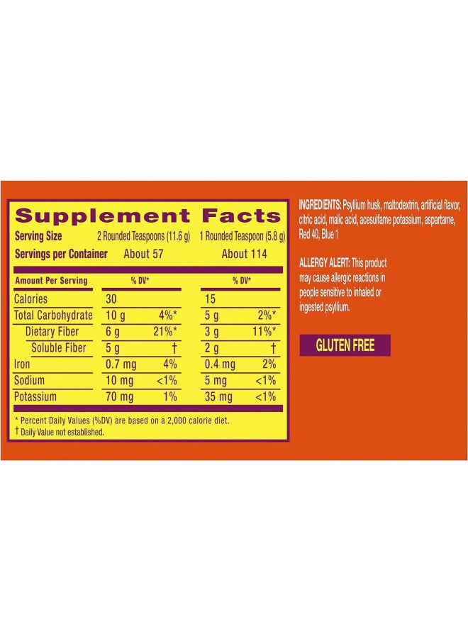 Metamucil Berry Burst 114 Ds 23.3 Oz
