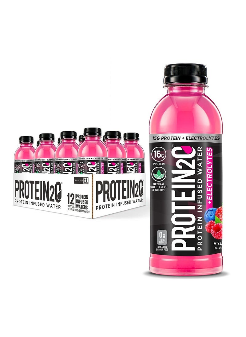 Protein Infused Water Mixed Berry 500ml Pack Of 12