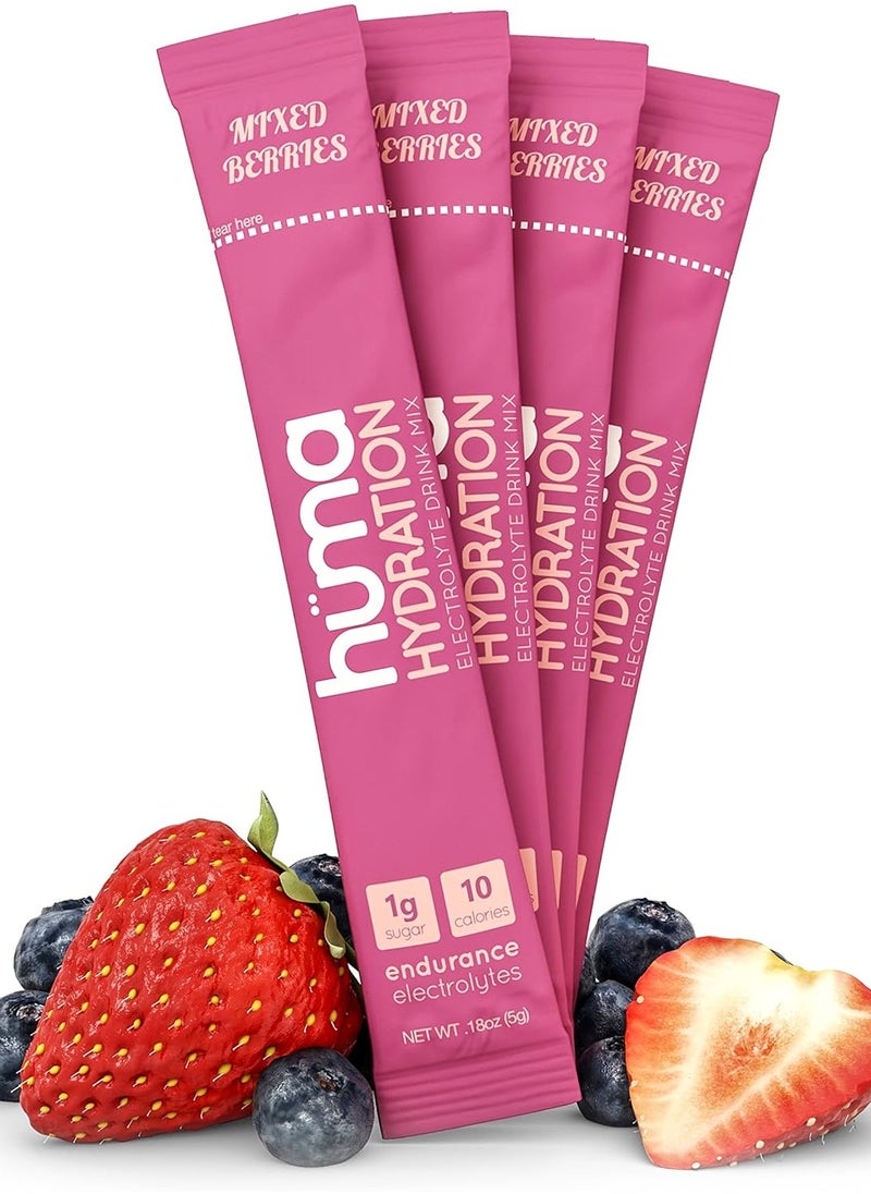 Huma Hydration Stick Mixed Berry 5g (15 Packets)