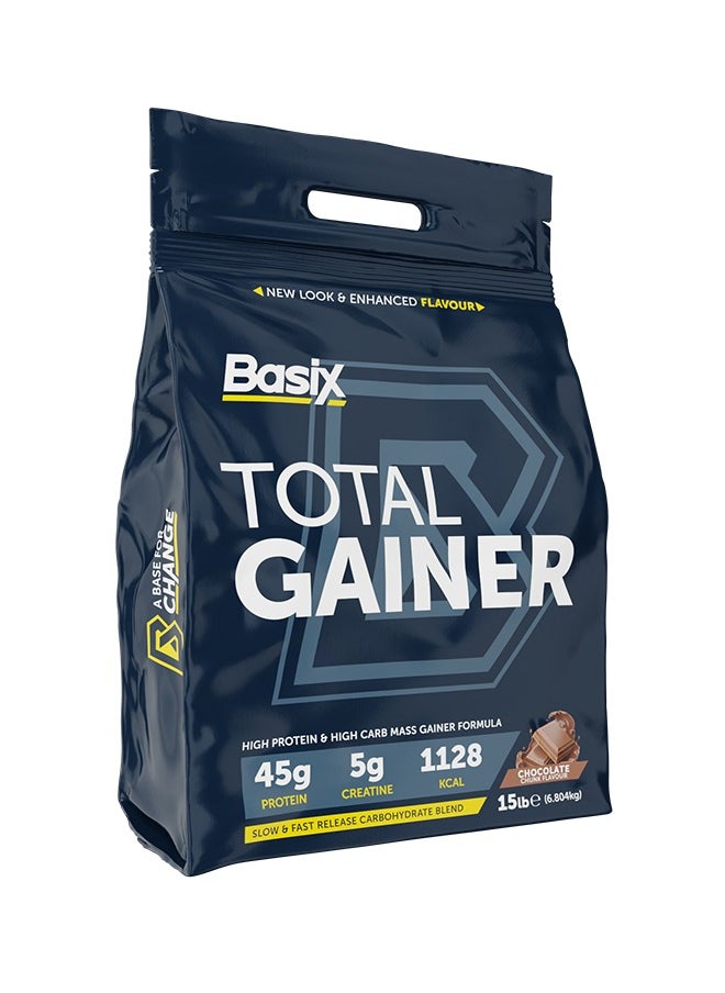 Basix Total Gainer - Chocolate Chunk - 15 Lb