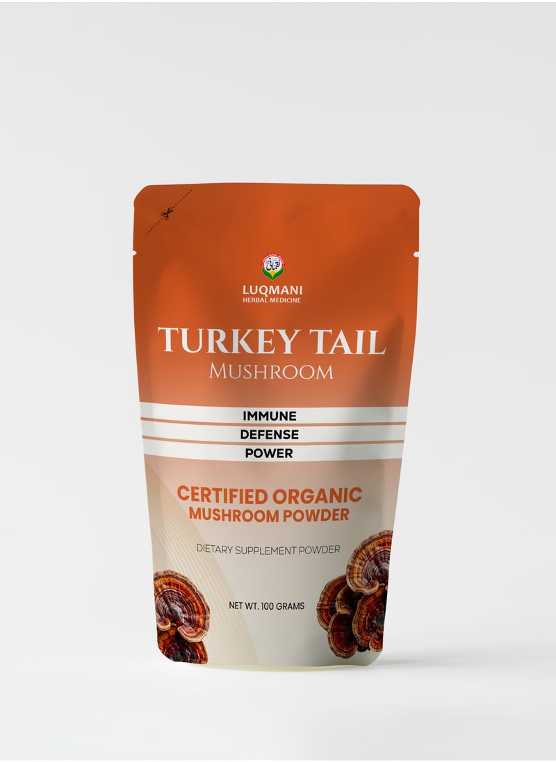 Turkey Tail Mushroom 100Gram Powder foe your favorite Drinks