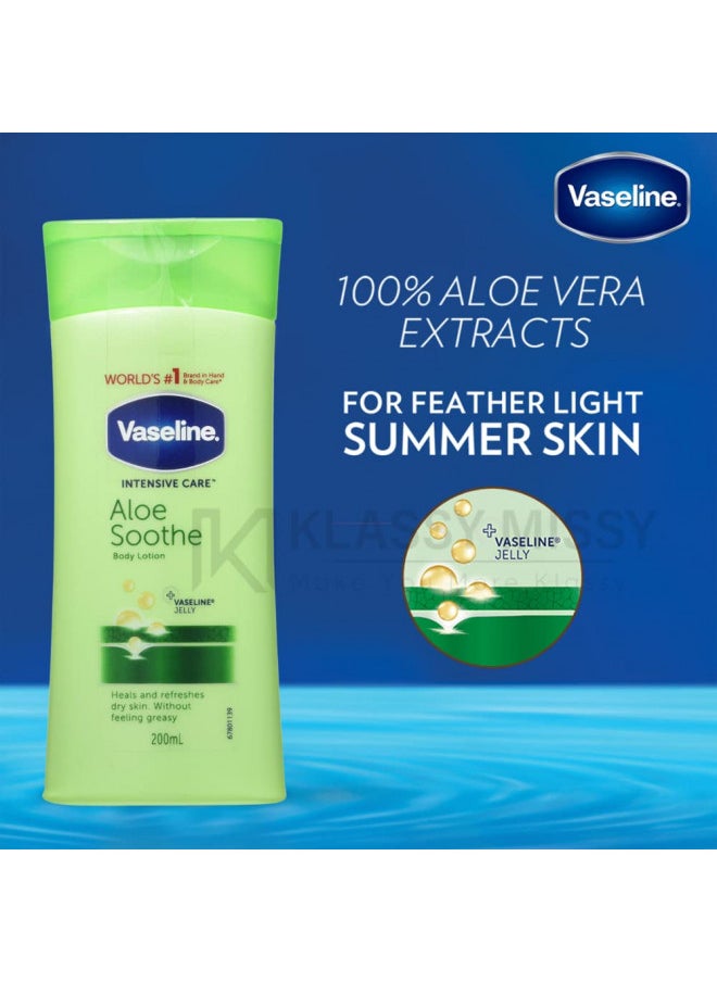 Vaseline Essential Moisture Aloe Soothe - 200 ml
