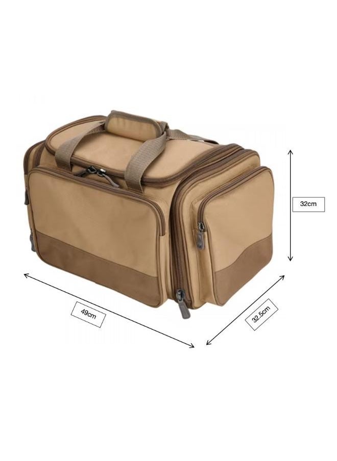 Outdoor Camping Travel Camping Bag with Waterproof PVC Lining Size: 49*32*32.50cm