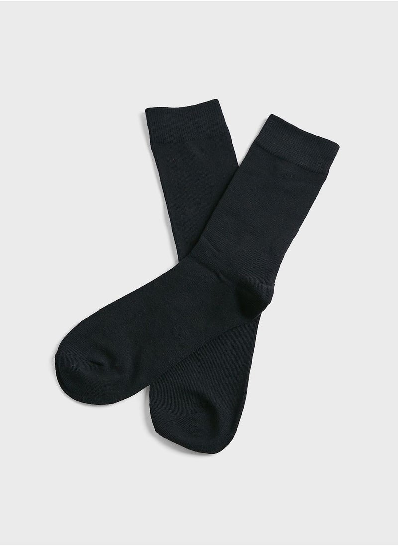Kids 5 Pack Crew Socks