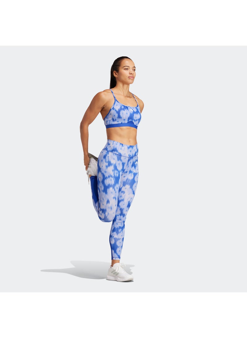 Essentail Aop Flower Tie Dye Leggings