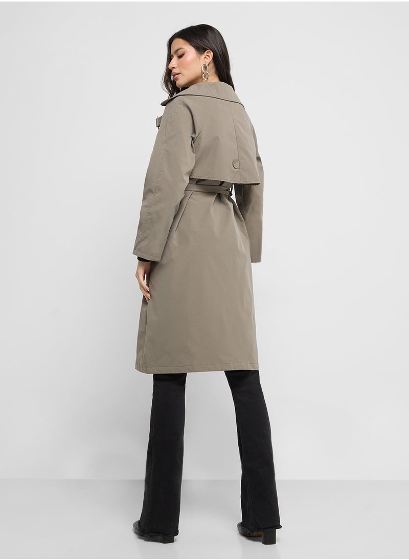 Longline Trench Coat