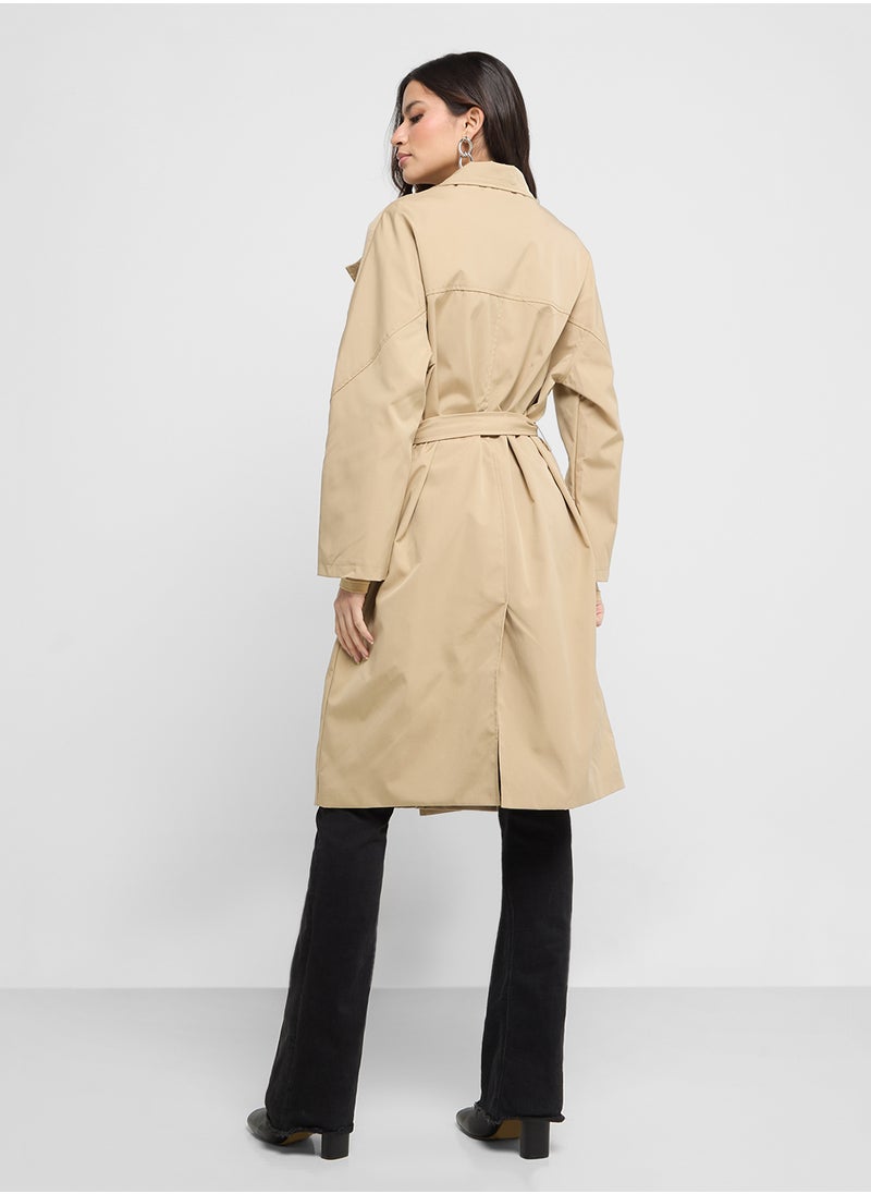 Belted Trench Coat