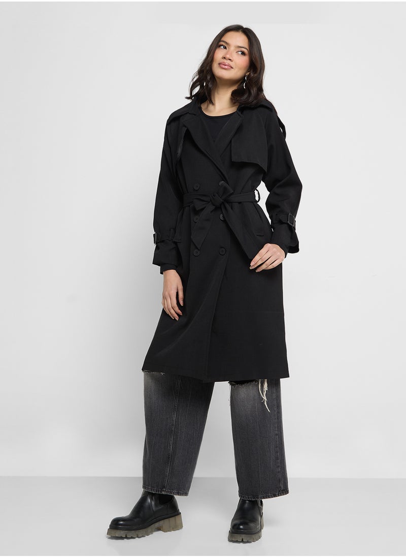 Longline Trench Coat