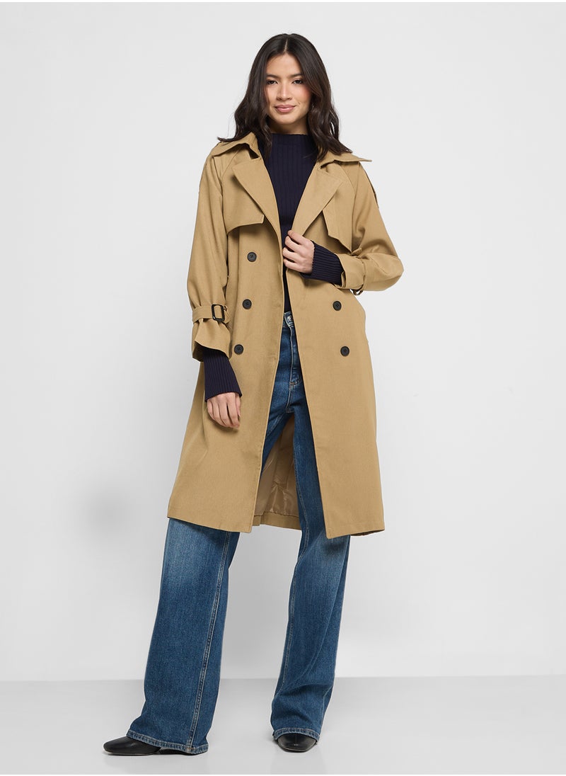 Longline Trench Coat