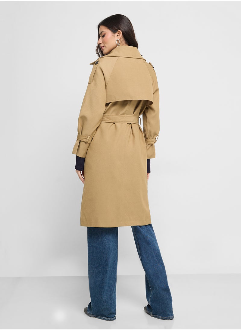 Longline Trench Coat