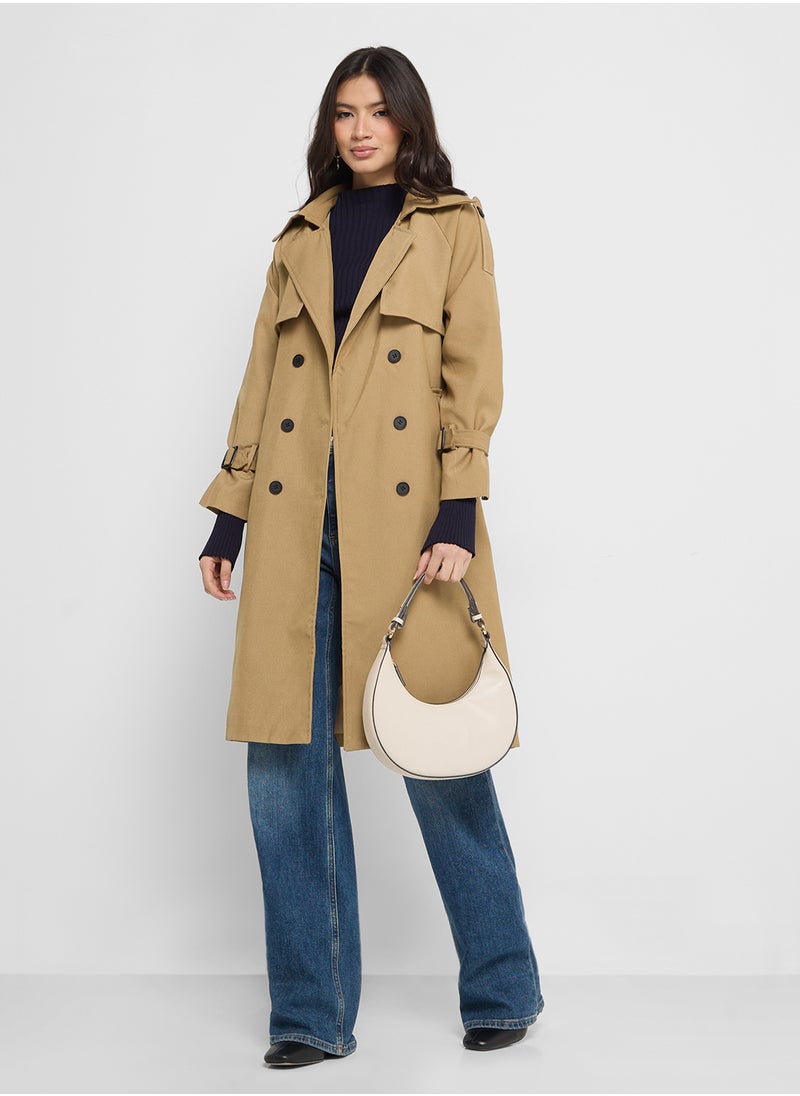 Longline Trench Coat