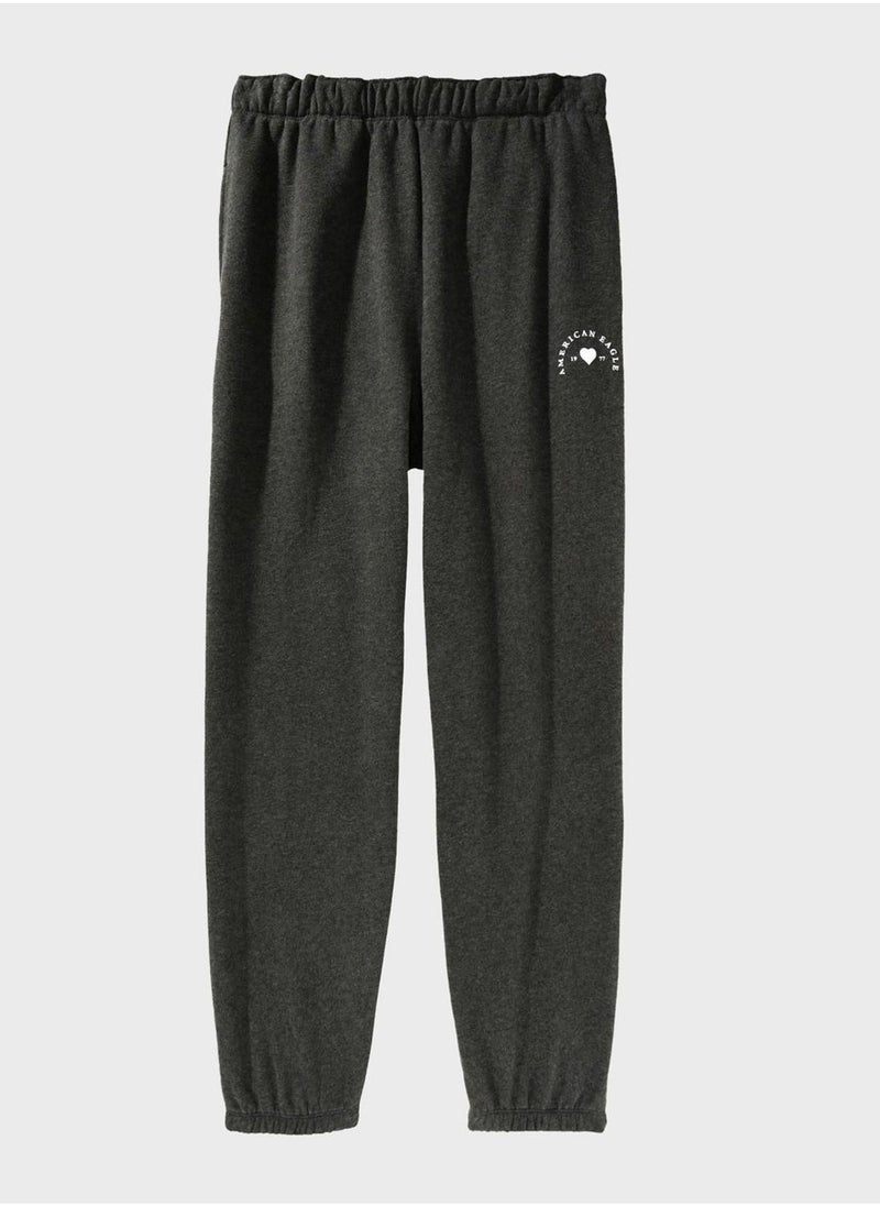 Logo Drawstring Sweatpants