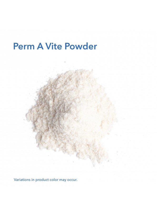 Allergy Research Group Perm A vite Powder - Gut Health for Men & Women, Gut Assist, Gut Support, Gut Healing, L-Glutamine, Slippery Elm - 8.4 Oz