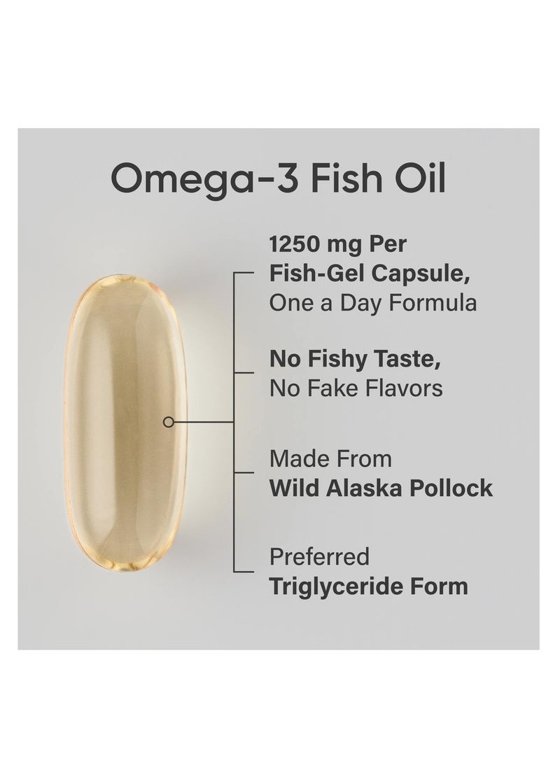 SR Omega-3 Fish Oil Triple Strength 1250mg 30 Softgels