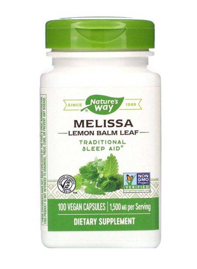 Melissa Lemon Balm Leaf 500mg