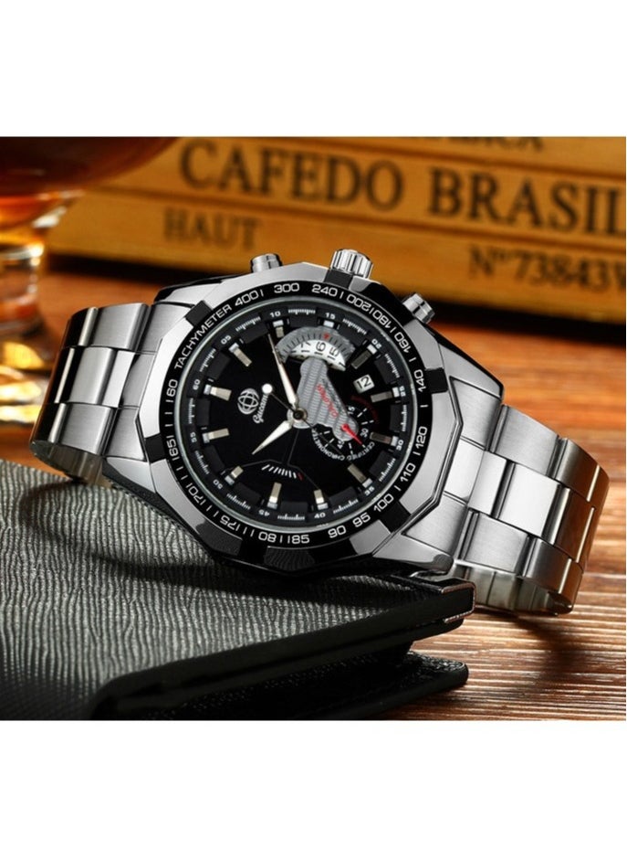 Men's Three-Dimensional Waterproof Automatic Mechanical Watch