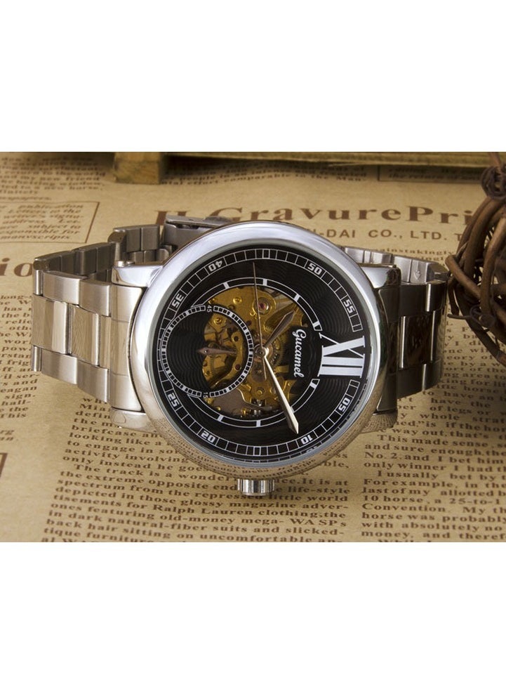 Men's Three-Dimensional Waterproof Automatic Mechanical Watch