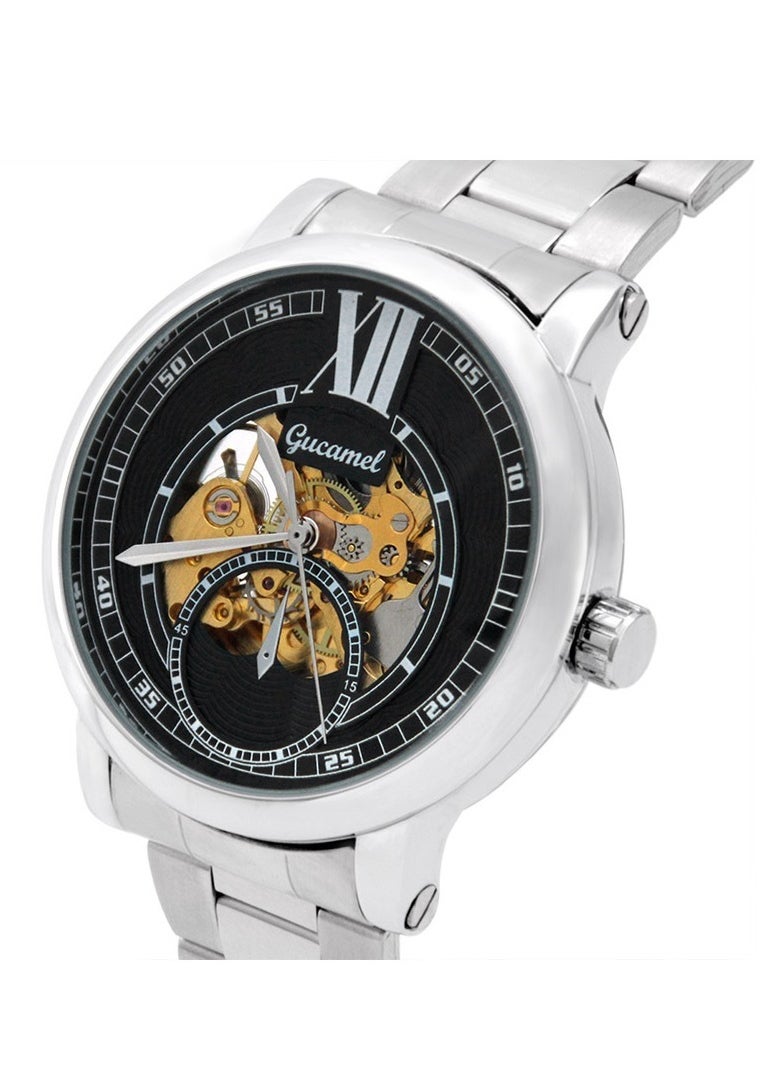 Men's Three-Dimensional Waterproof Automatic Mechanical Watch