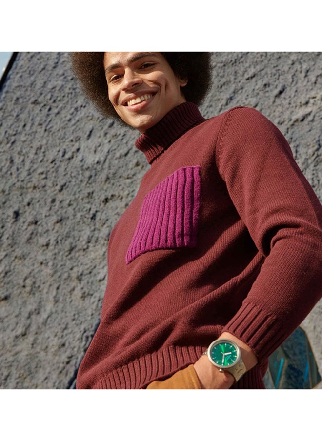 Unisex Watch Stainless Steel Quartz FOREST FACE