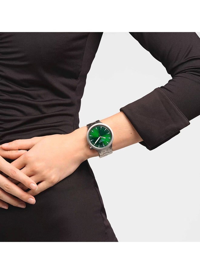 Unisex Watch Stainless Steel Quartz FOREST FACE