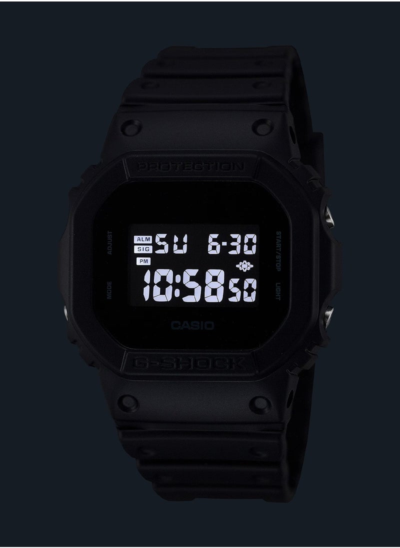 G-Shock Digital Black Dial Men DW-5600UBB-1DR (G1513)