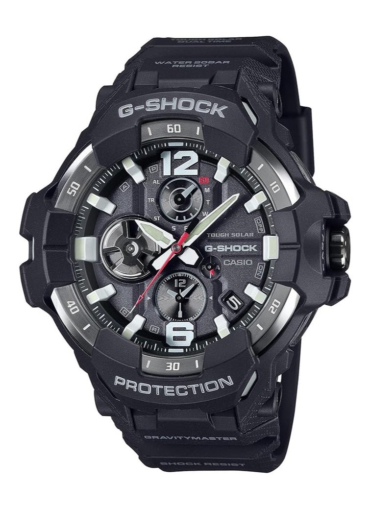 G-Shock Casio Black Gravity master Tough Solar Analog Men's Watch GR-B300-1ADR