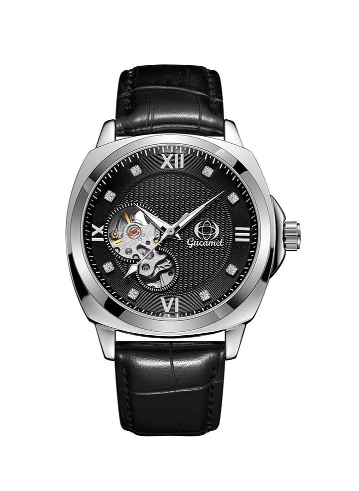 Men's Fashionable Business Waterproof Fully Automatic Mechanical Watch