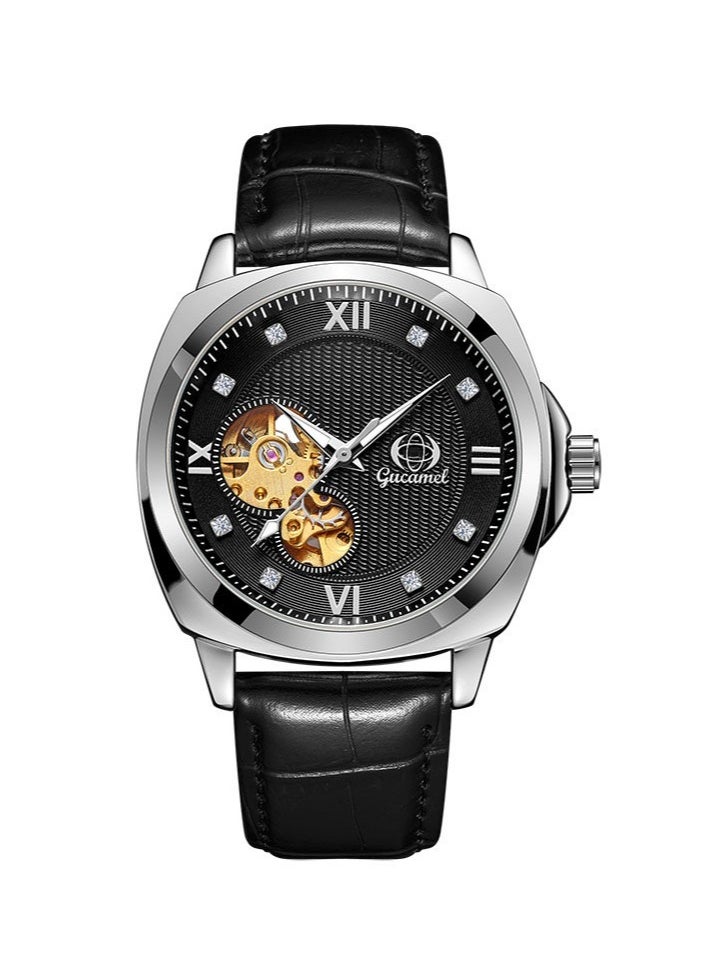 Men's Fashionable Business Waterproof Fully Automatic Mechanical Watch