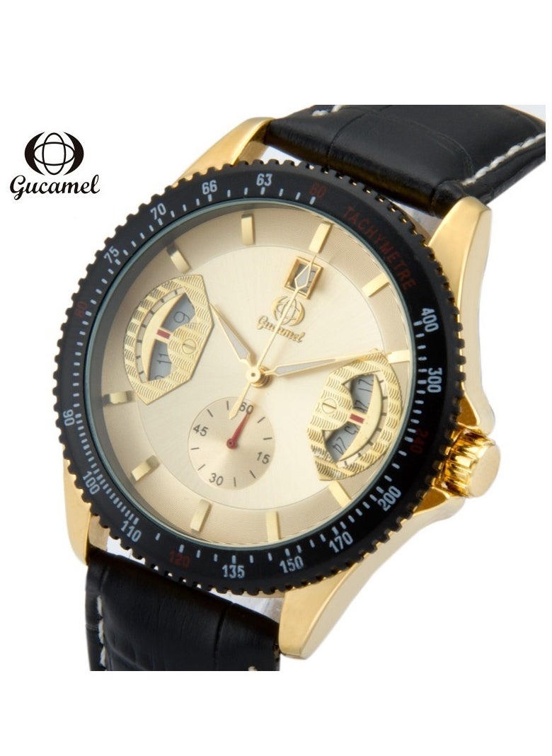 Men's Multifunctional Three-Dimensional Waterproof Fully Automatic Mechanical Watch