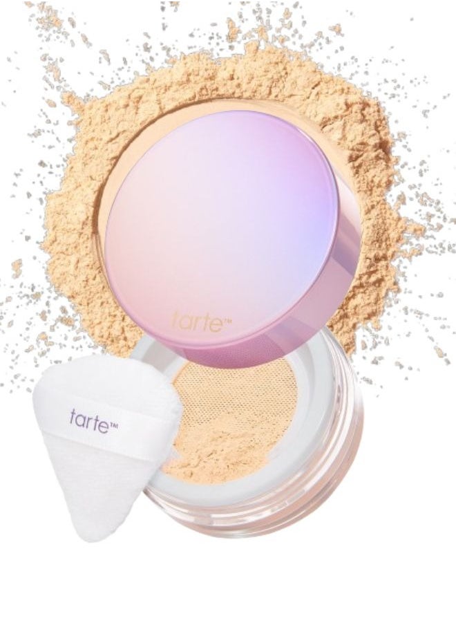 TARTE Creaseless Setting & Brightening - Powder  Yellow - for light to tan skin tones 7g