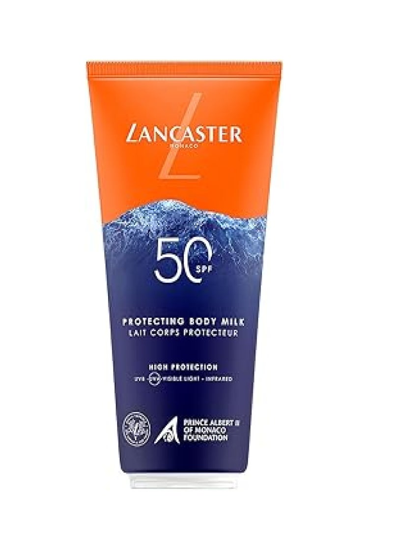 LANCASTER SPF50 PROTECTING BODY MILK 200ML