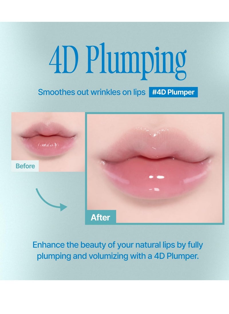 4D Voluming Plumper | Lip Gloss for Day Use, Moisturizing & Volumizing | 4.8g