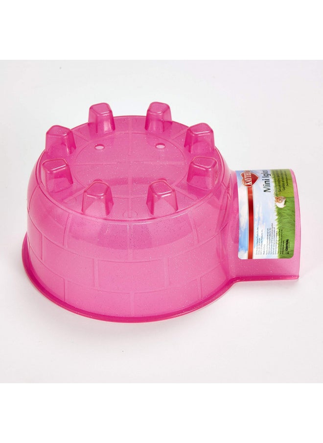 Kaytee Igloo Habitat Hideout For Pet Hamsters, Gerbils, Rats, and Other Small Animals, Mini