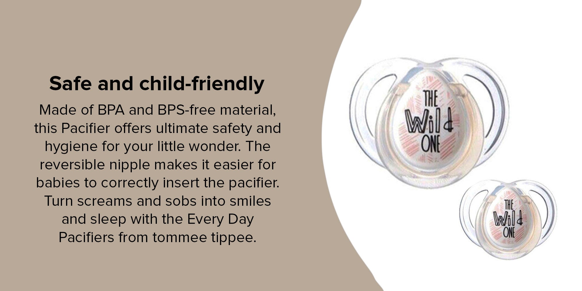 Pack Of 2 Every Day Orthodontic Pacifiers - Assorted For 0-6 Months