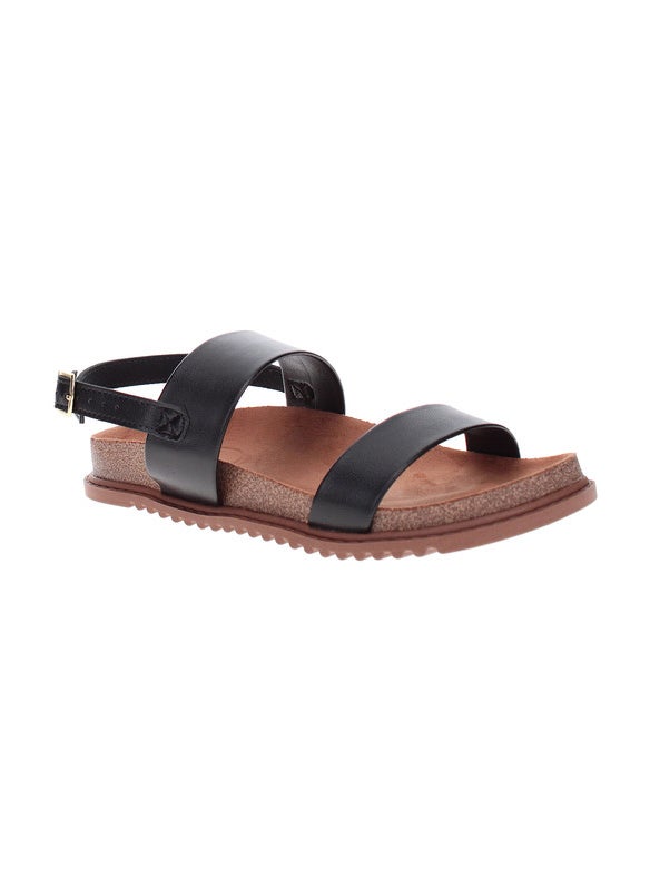 Molekinha Junior Girls Sandals Black | Made In Brazil