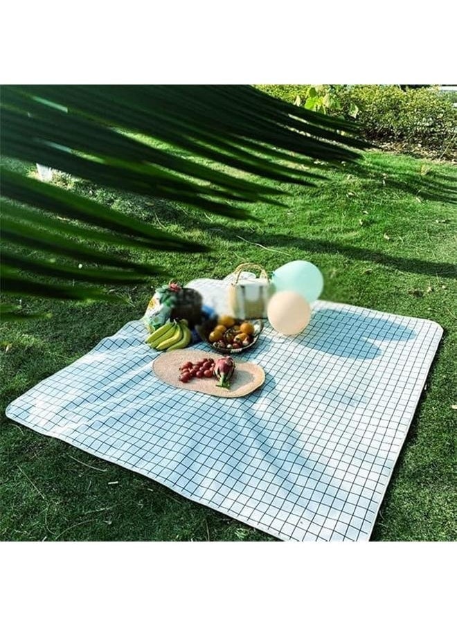 Picnic Blanket Camping Mat Beach Blanket Outdoor Camping Picnic Mat Blanket Lawn Mat Comfortable and wear-Resistant，Waterproof Portable Outdoor Picnic Mat，2*2m