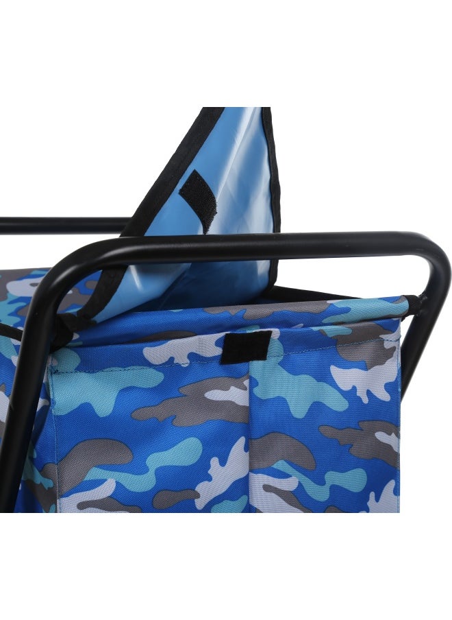 Camping Storage Bin 30 Alu Blu Camo