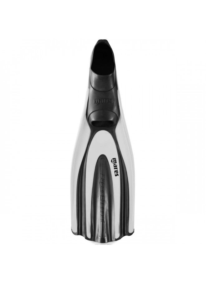 Mares Avanti Super-Channel Full Foot Fins - Blue, 6.5/7.5