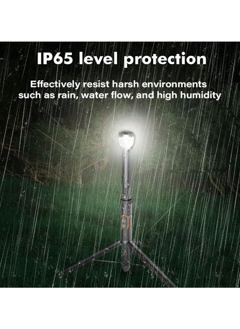 Multipurpose Camping Light With adjustable Light Pole Height, Tripod & Remote Control