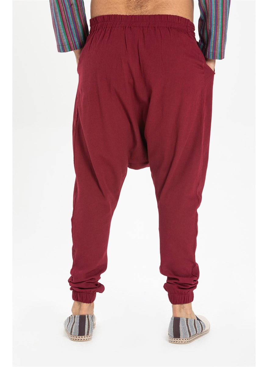 Özgür Şile Cloth Shalwar Claret Red Brd